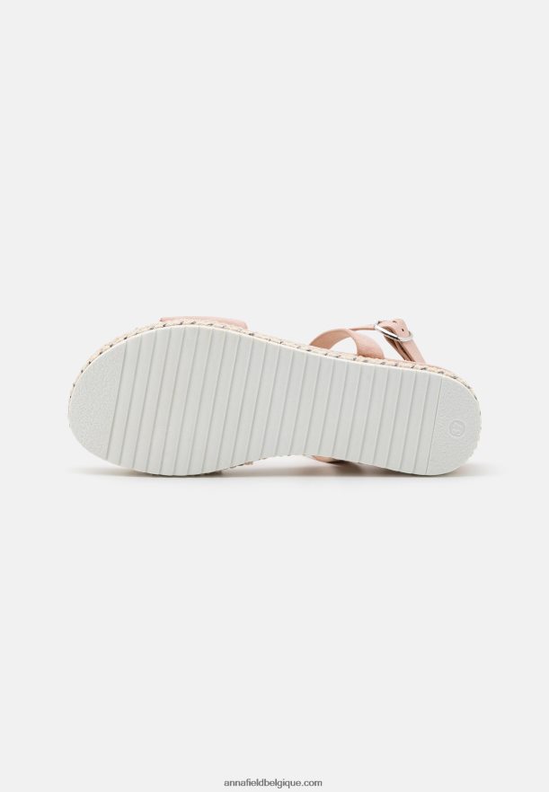 femmes espadrilles rose clair Anna FieldNHH26B1476