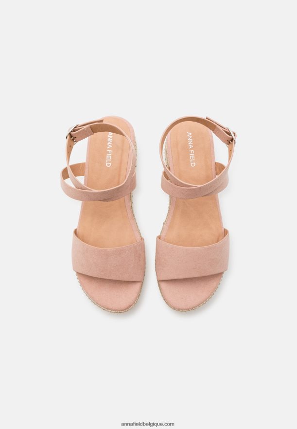 femmes espadrilles rose clair Anna FieldNHH26B1476