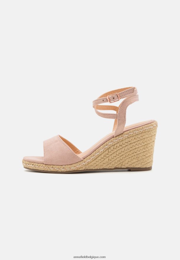 femmes espadrilles rose clair Anna FieldNHH26B1484