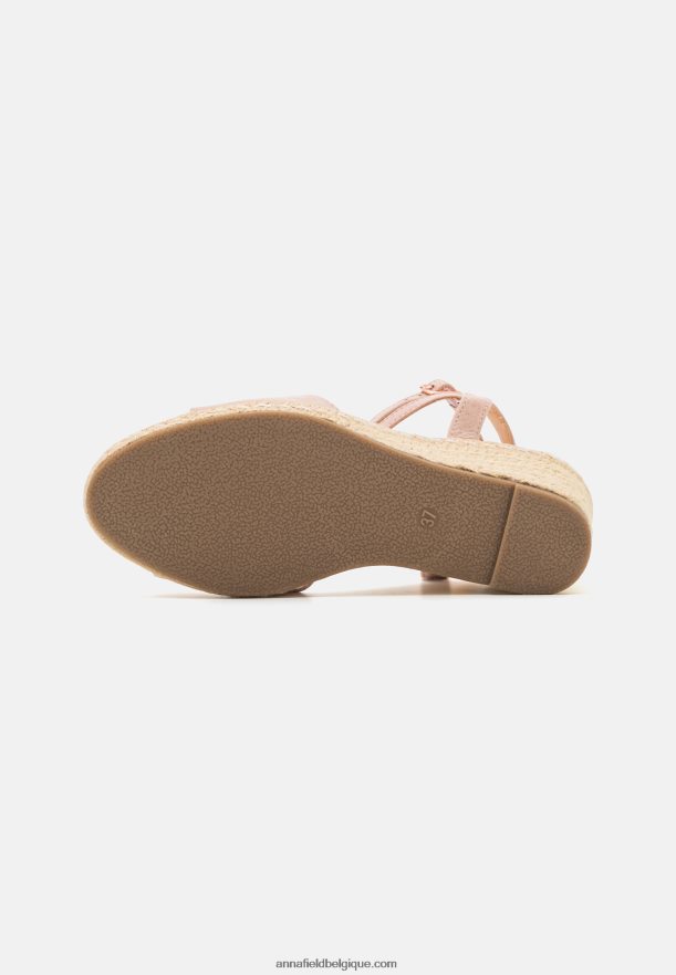 femmes espadrilles rose clair Anna FieldNHH26B1484