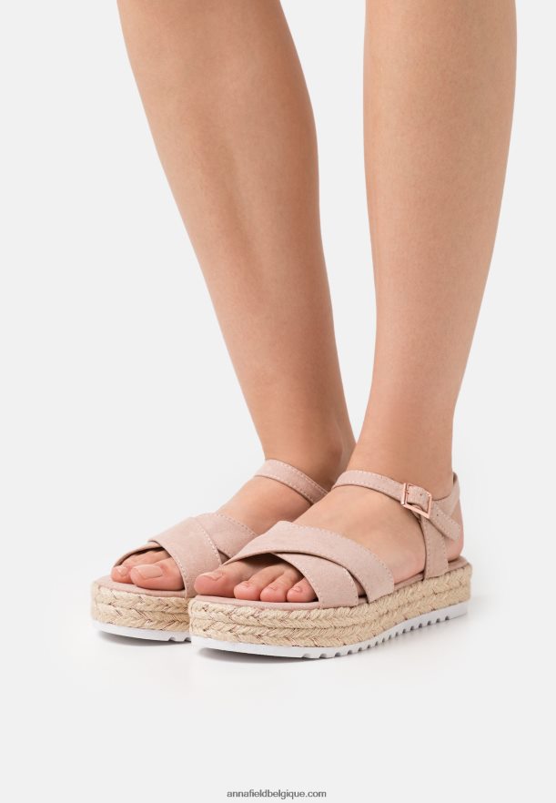 femmes espadrilles rose clair Anna FieldNHH26B1561