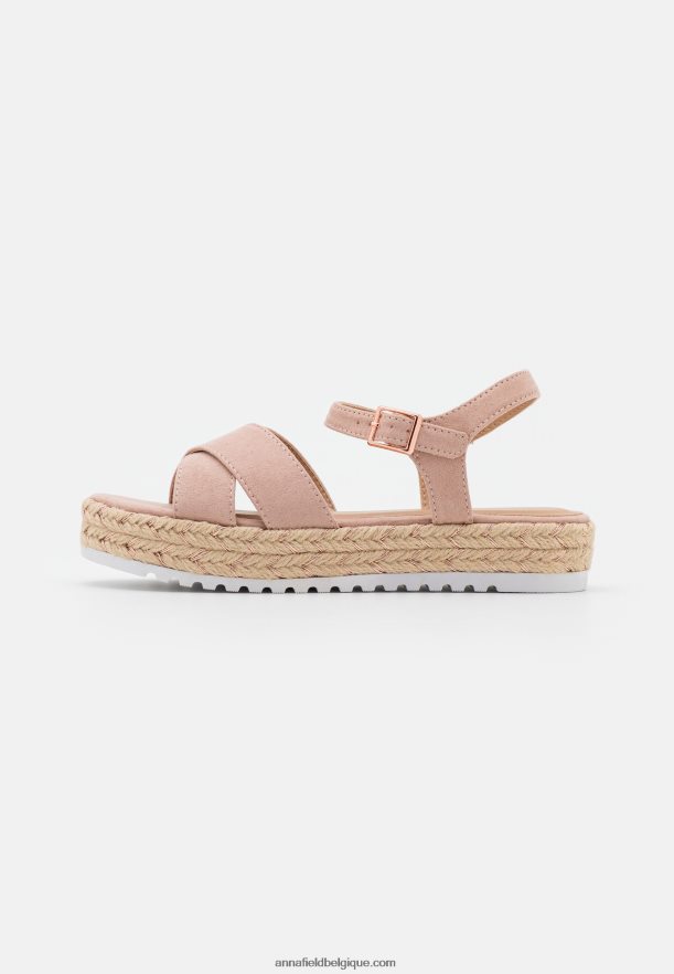 femmes espadrilles rose clair Anna FieldNHH26B1561