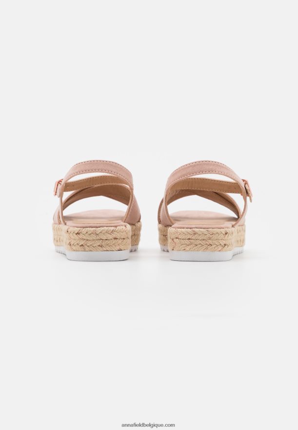 femmes espadrilles rose clair Anna FieldNHH26B1561