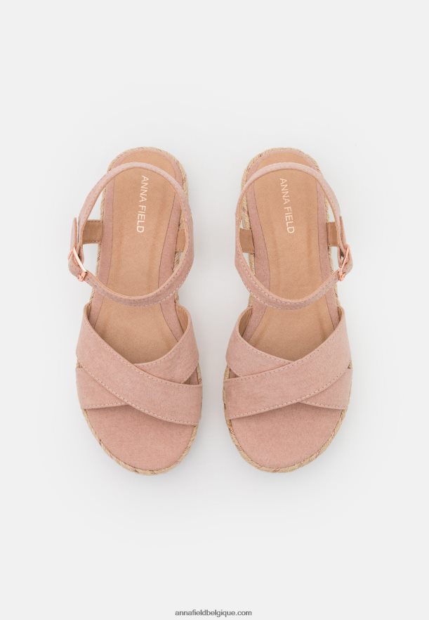 femmes espadrilles rose clair Anna FieldNHH26B1561