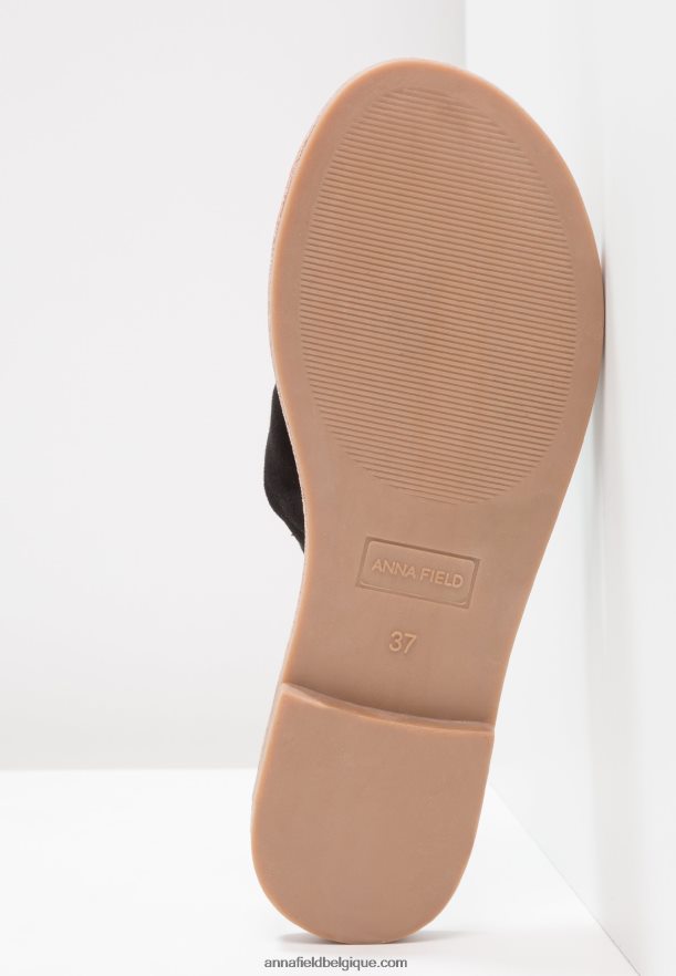 femmes mules noires Anna FieldNHH26B1868