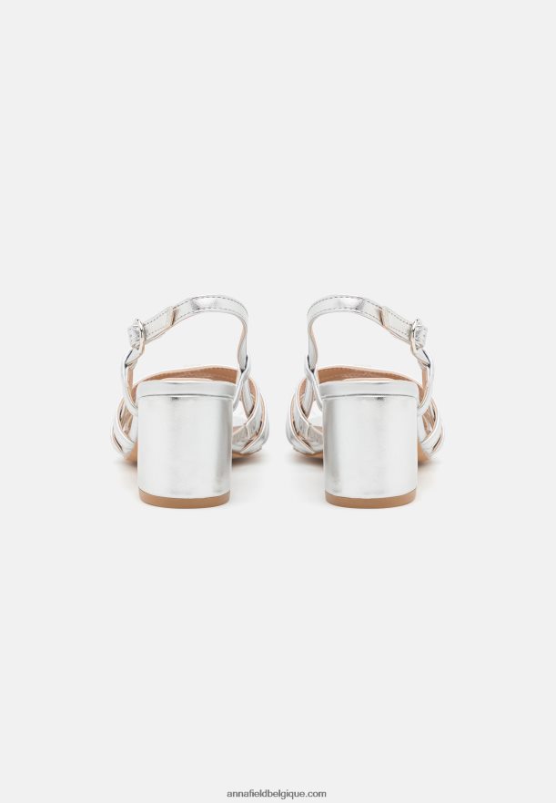 femmes sandales argent Anna FieldNHH26B1304
