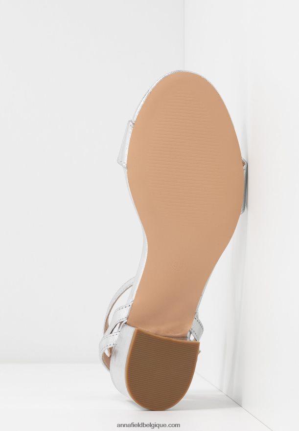 femmes sandales argent Anna FieldNHH26B1448