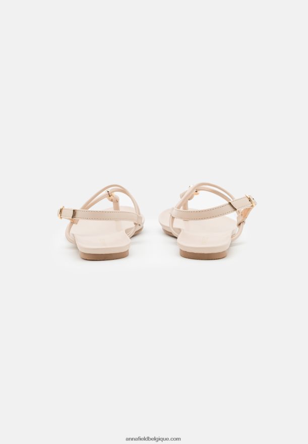 femmes sandales à barre en T beige Anna FieldNHH26B1511