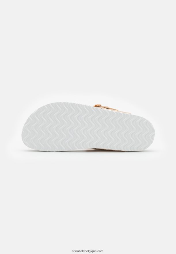 femmes sandales à barre en T beige Anna FieldNHH26B1539