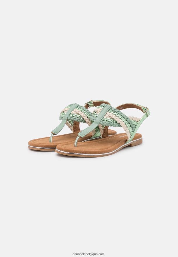 femmes sandales à barre en T menthe Anna FieldNHH26B1514