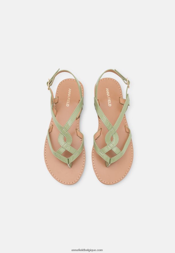 femmes sandales à barre en T menthe Anna FieldNHH26B1545