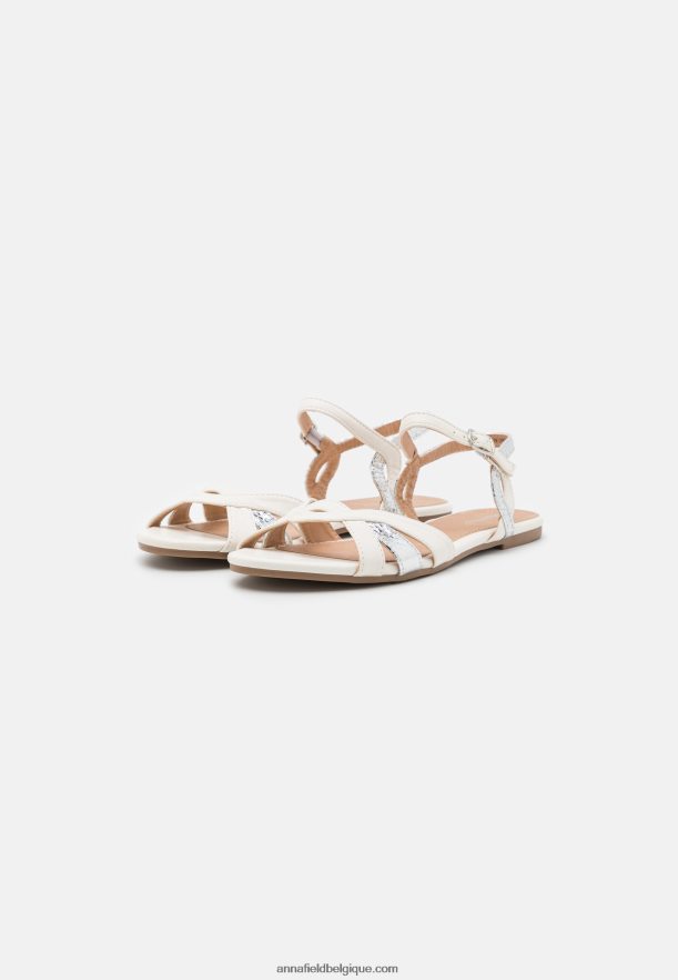 femmes sandales blanches Anna FieldNHH26B1266