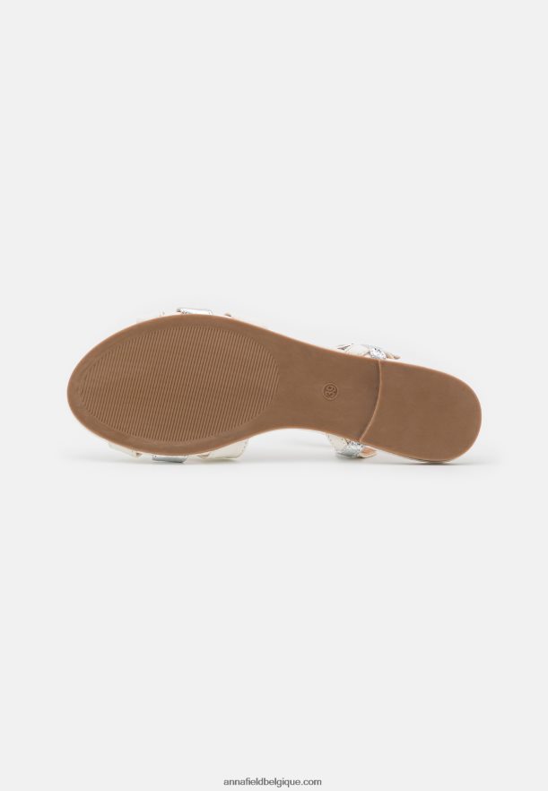 femmes sandales blanches Anna FieldNHH26B1266
