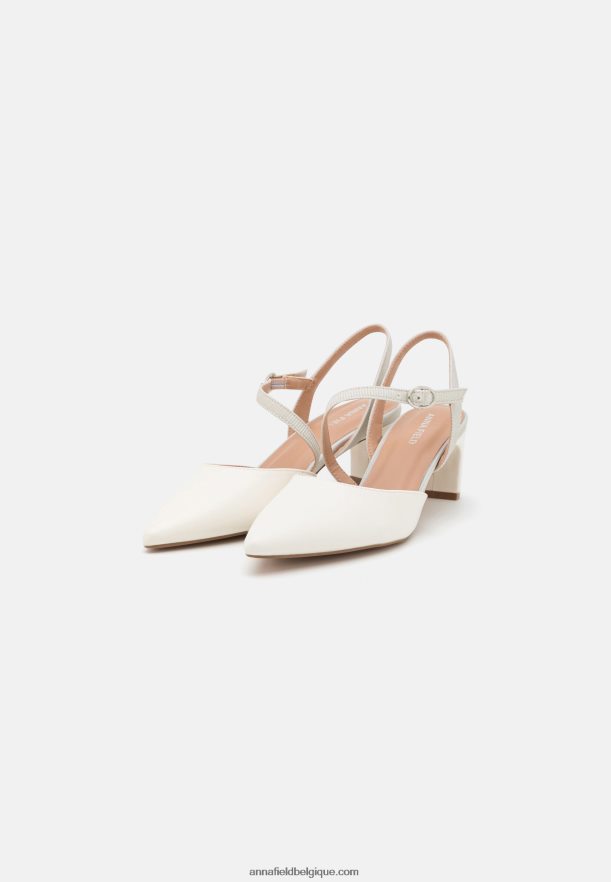 femmes sandales blanches Anna FieldNHH26B1325