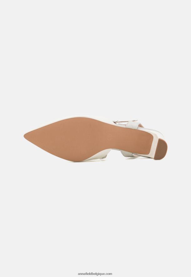 femmes sandales blanches Anna FieldNHH26B1325