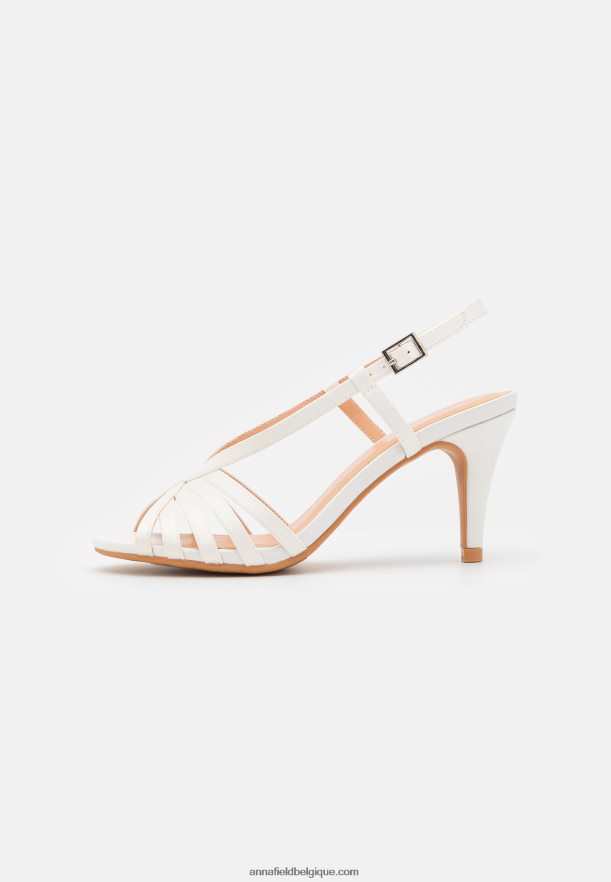 femmes sandales blanches Anna FieldNHH26B1348