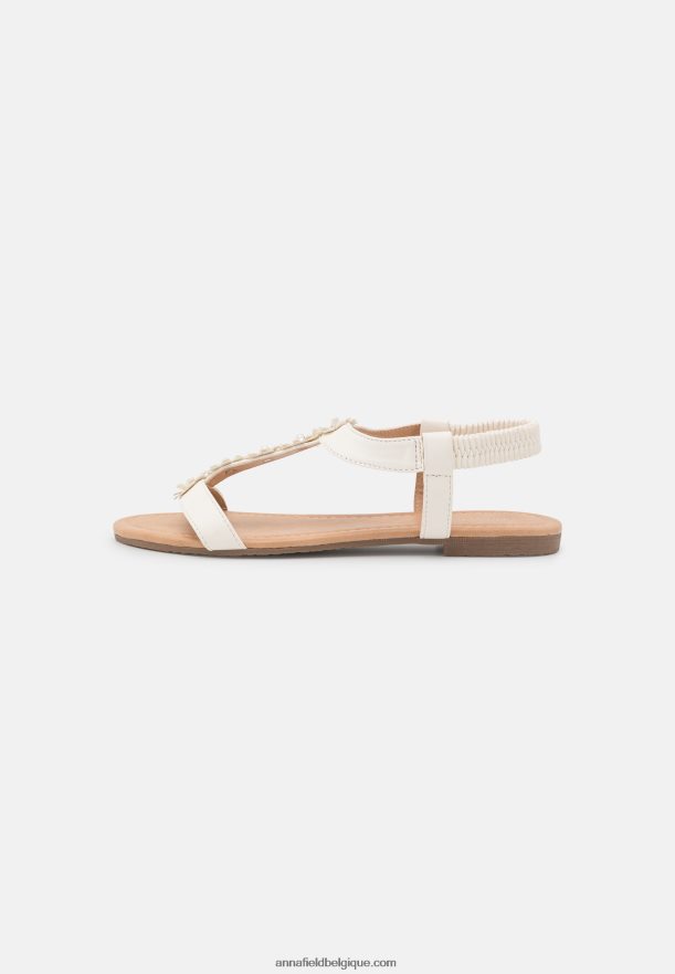 femmes sandales blanches Anna FieldNHH26B1361