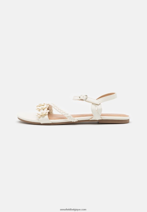 femmes sandales blanches Anna FieldNHH26B1418