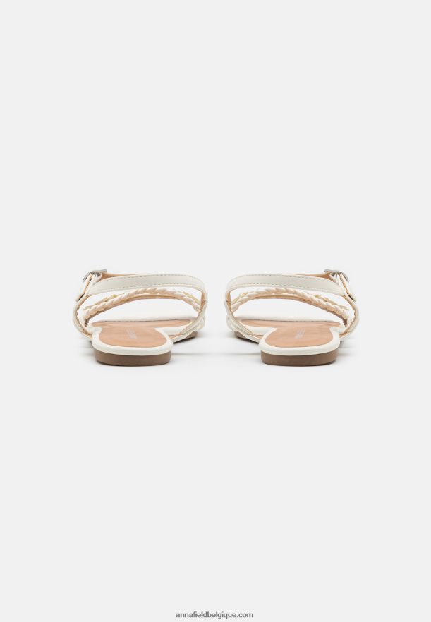 femmes sandales blanches Anna FieldNHH26B1418