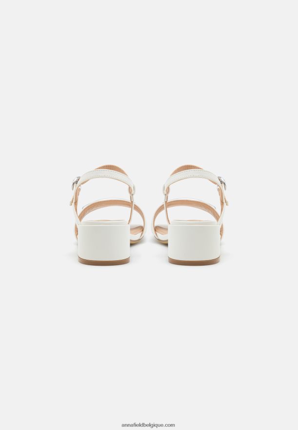 femmes sandales blanches Anna FieldNHH26B1430