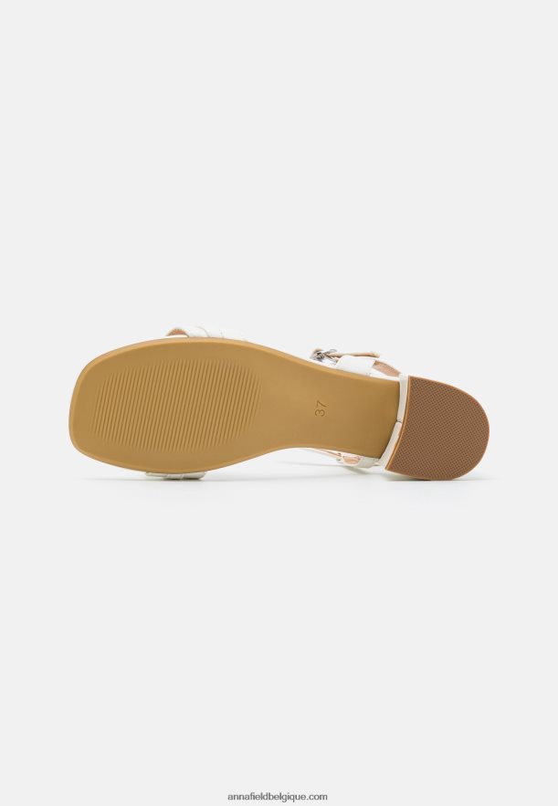 femmes sandales blanches Anna FieldNHH26B1430