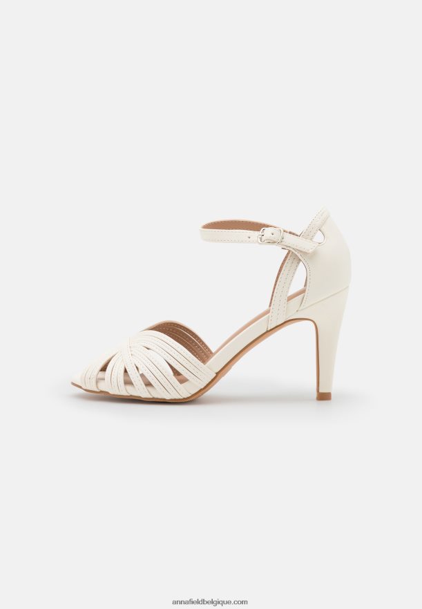 femmes sandales blanches à talons hauts Anna FieldNHH26B1245