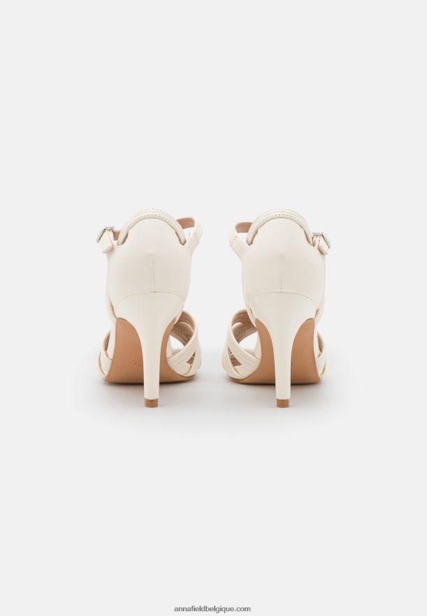 femmes sandales blanches à talons hauts Anna FieldNHH26B1245