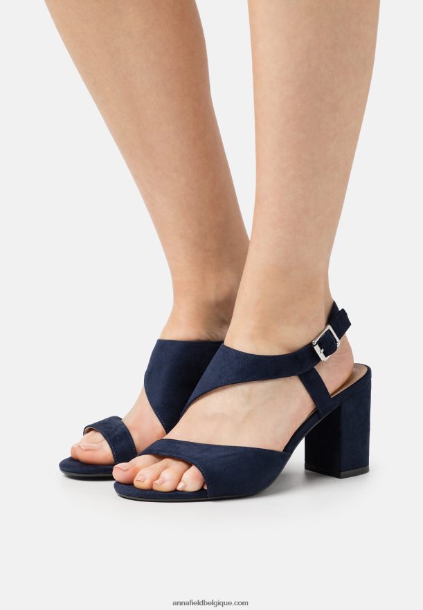 femmes sandales bleu foncé Anna FieldNHH26B1414
