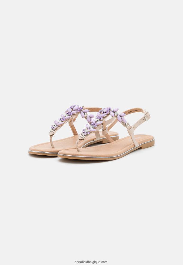 femmes sandales chio beiges Anna FieldNHH26B1439