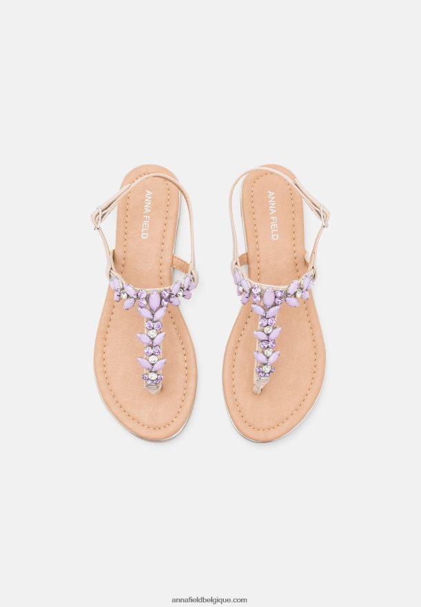femmes sandales chio beiges Anna FieldNHH26B1439