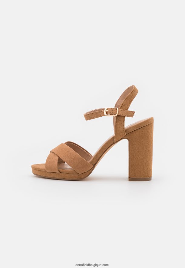 femmes sandales cognac Anna FieldNHH26B1286