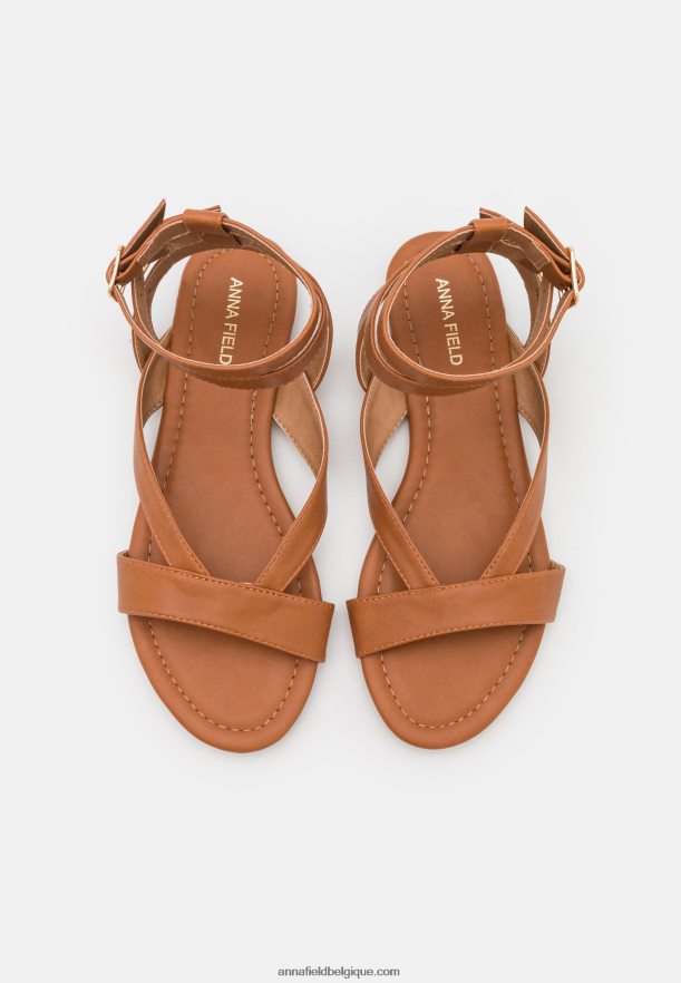femmes sandales cognac Anna FieldNHH26B1422