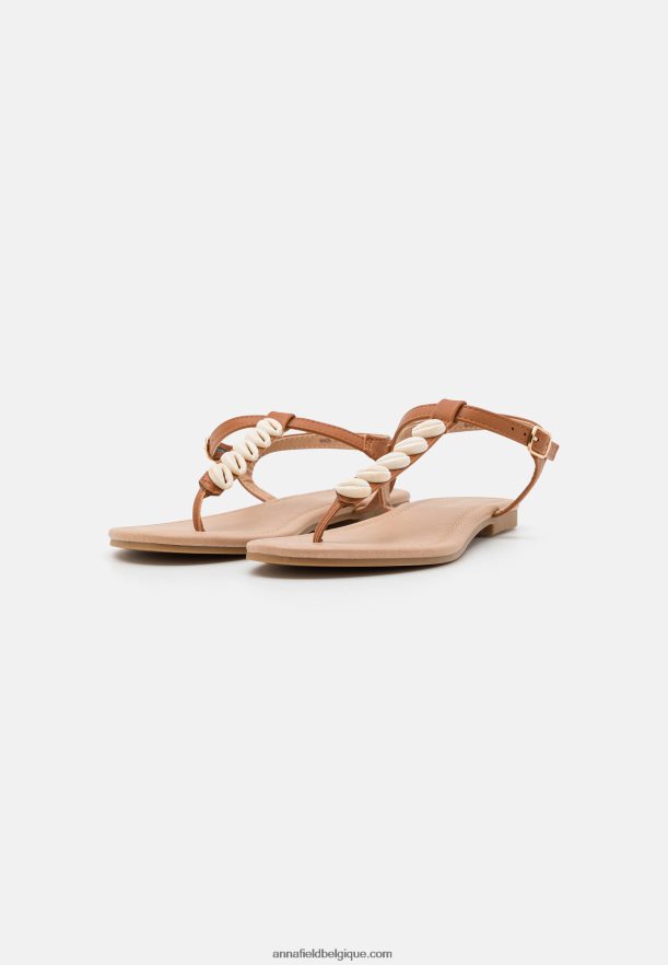 femmes sandales cognac Anna FieldNHH26B1429
