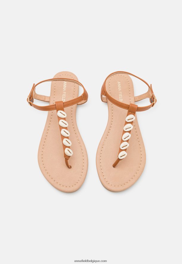 femmes sandales cognac Anna FieldNHH26B1429