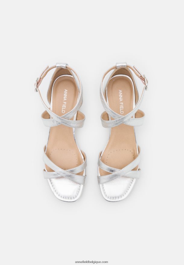 femmes sandales confort argent Anna FieldNHH26B1356