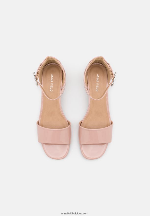 femmes sandales couleur or rose Anna FieldNHH26B1328