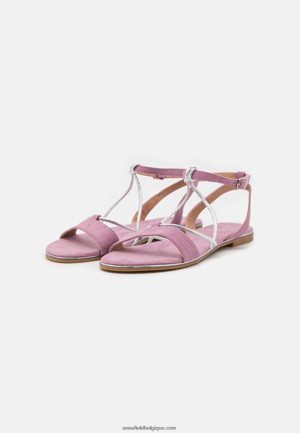 femmes sandales lilas Anna FieldNHH26B1384