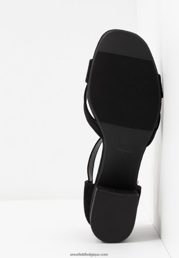 femmes sandales noir Anna FieldNHH26B1259