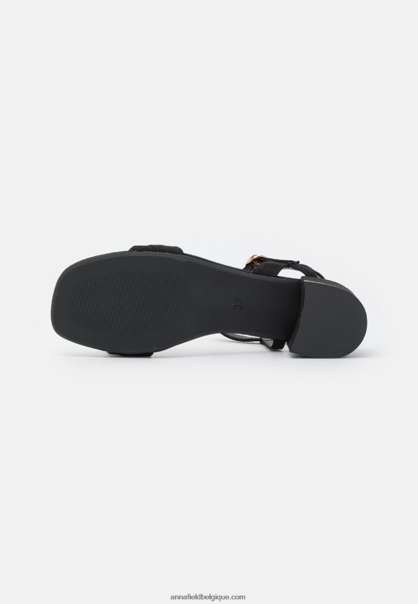 femmes sandales noir Anna FieldNHH26B1302