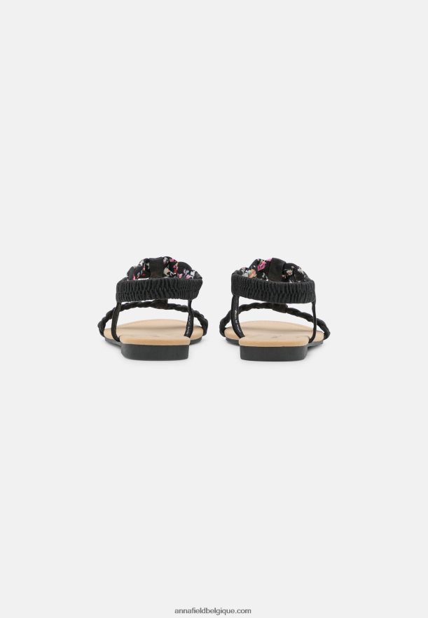 femmes sandales noir Anna FieldNHH26B1346