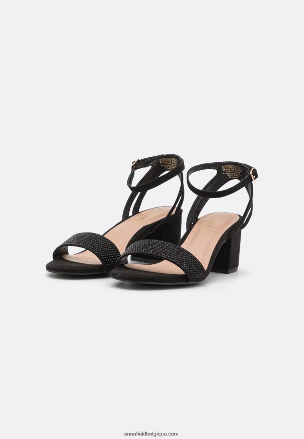 femmes sandales noir Anna FieldNHH26B1374