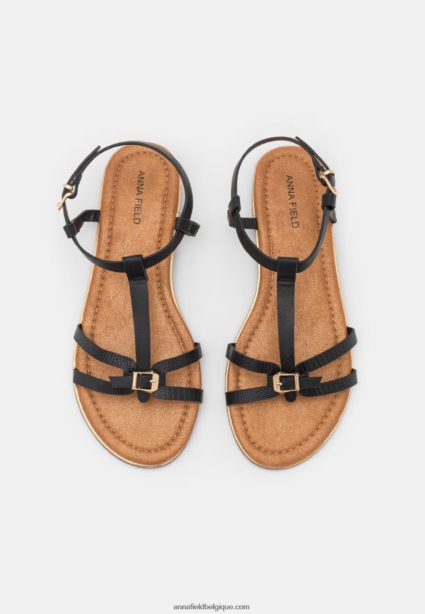 femmes sandales noir Anna FieldNHH26B1410