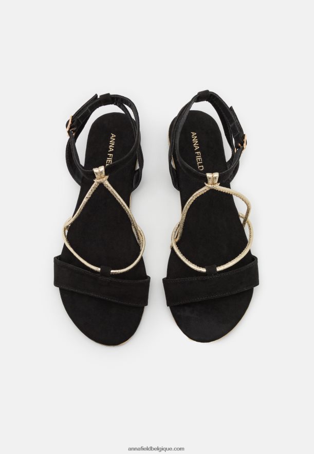 femmes sandales noir Anna FieldNHH26B1443