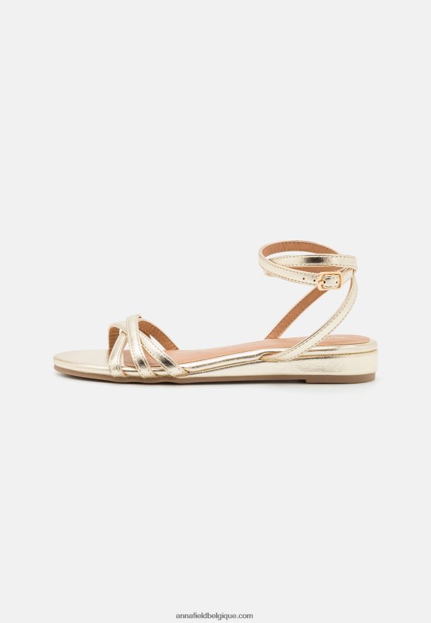 femmes sandales or Anna FieldNHH26B1247