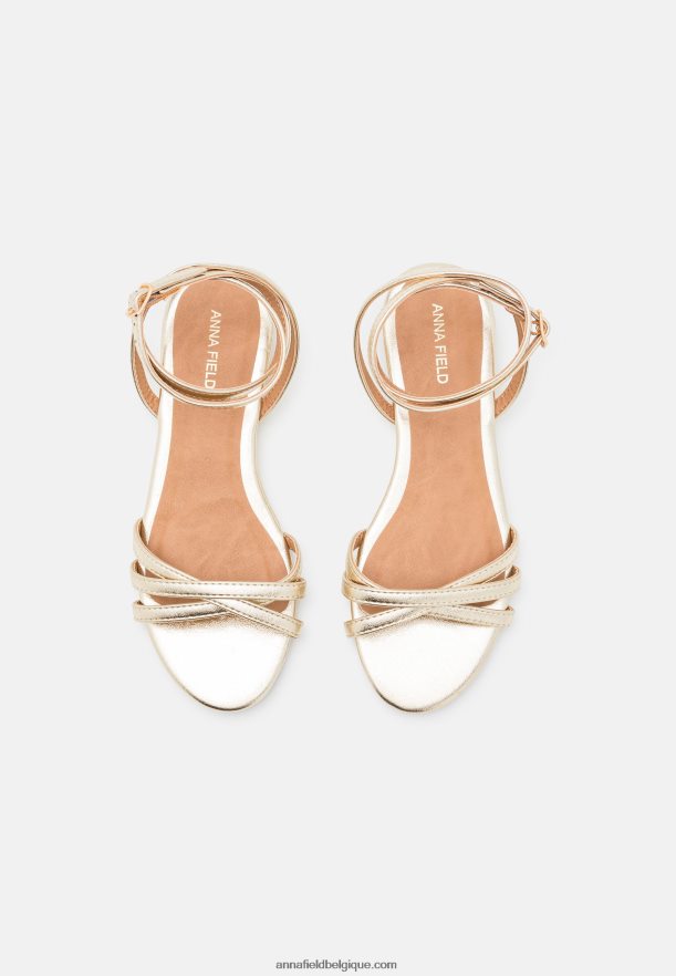 femmes sandales or Anna FieldNHH26B1247