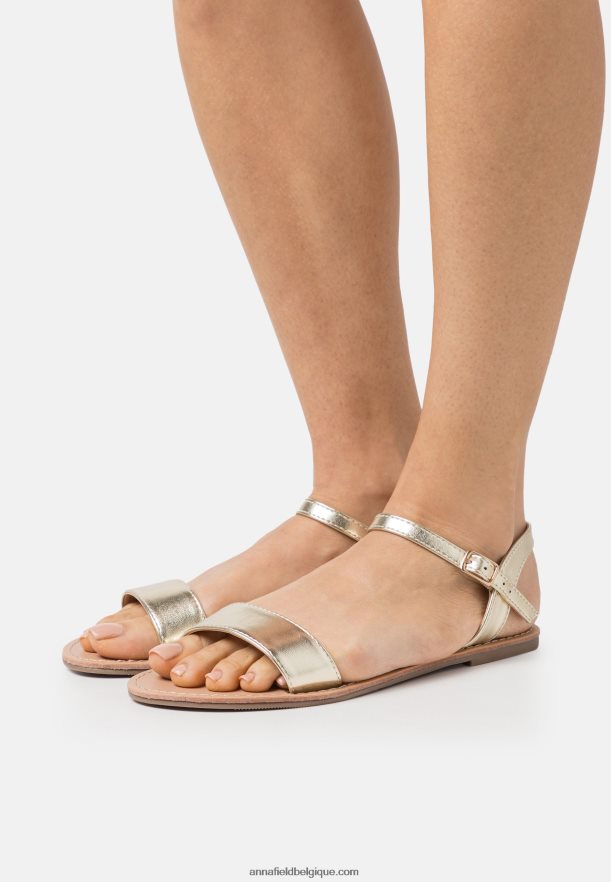 femmes sandales or Anna FieldNHH26B1281