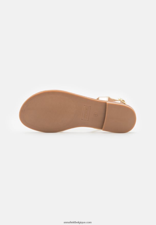 femmes sandales or Anna FieldNHH26B1391