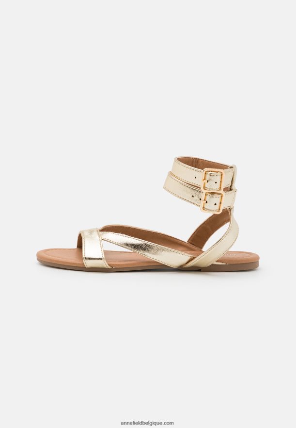 femmes sandales or Anna FieldNHH26B1424