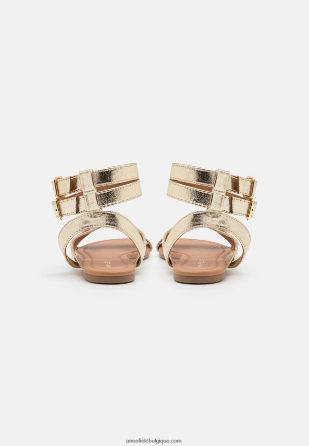 femmes sandales or Anna FieldNHH26B1424