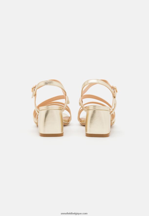 femmes sandales or Anna FieldNHH26B1435